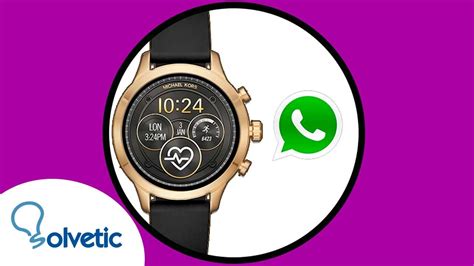 whatsapp installeren op michael kors smartwatch|How TO INSTALL WhatsApp on Michael Kors Smartwatch.